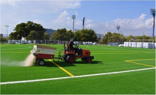 <strong>Alicante propone a Geamur para mantener el césped natural y zonas verdes en espacios deportivos por 550.000 euros</strong>